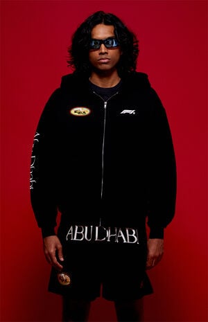 x Pacsun Abu Dhabi Sunset Souk Full Zip Hoodie image number 1