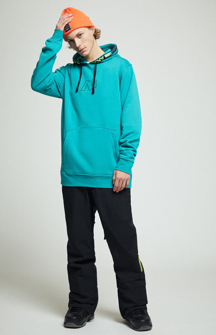 Teal Crux Pullover Hoodie