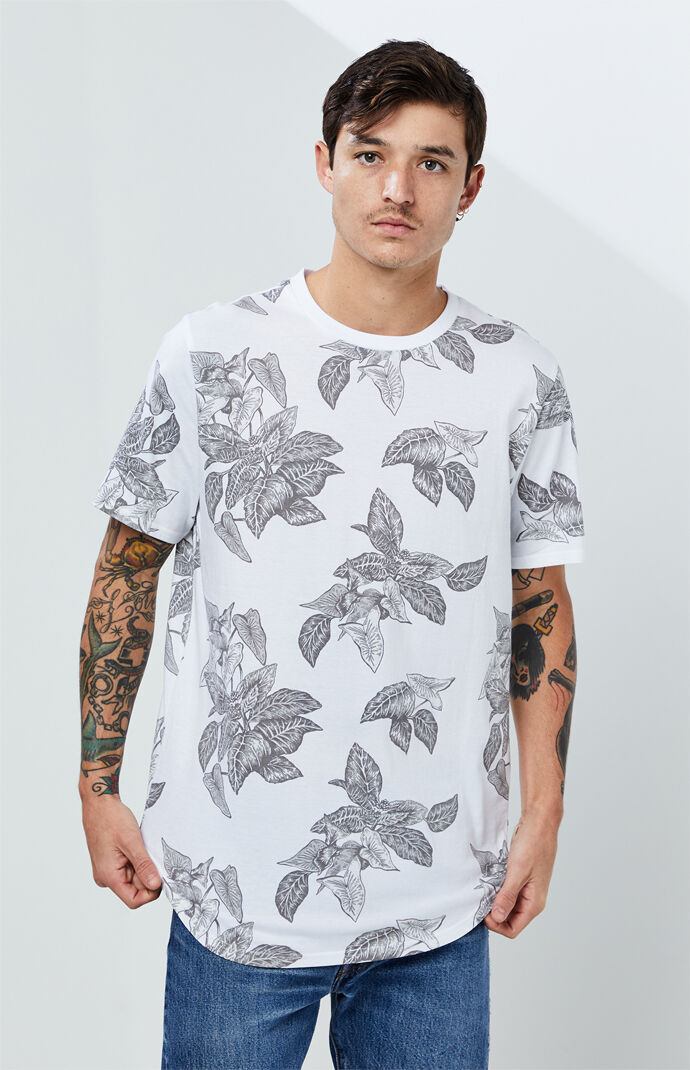 Ali Foliage Scallop T-Shirt