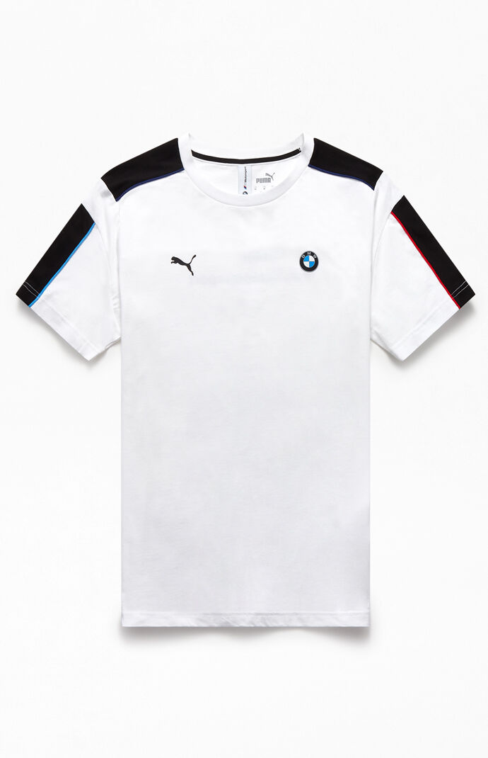 White BMW Motorsport Logo T-Shirt