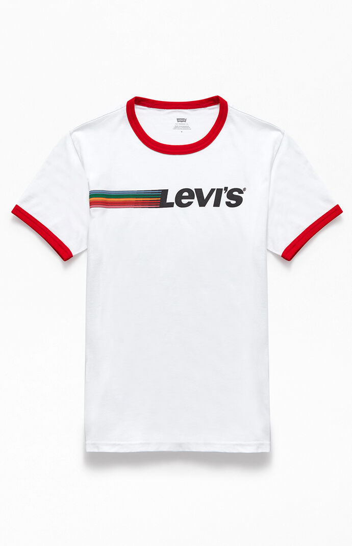 levi's ringer t shirt mens