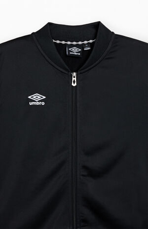 Kids Black Track Jacket image number 2