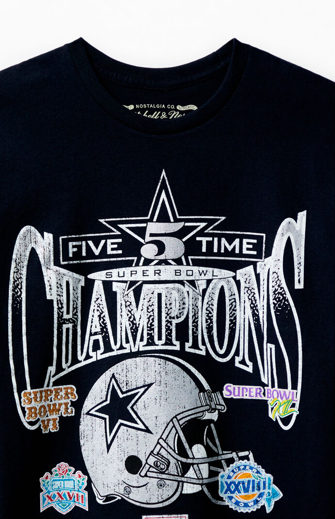 Mitchell & Ness NFL Dallas Cowboys Superbowl Champions T-Shirt