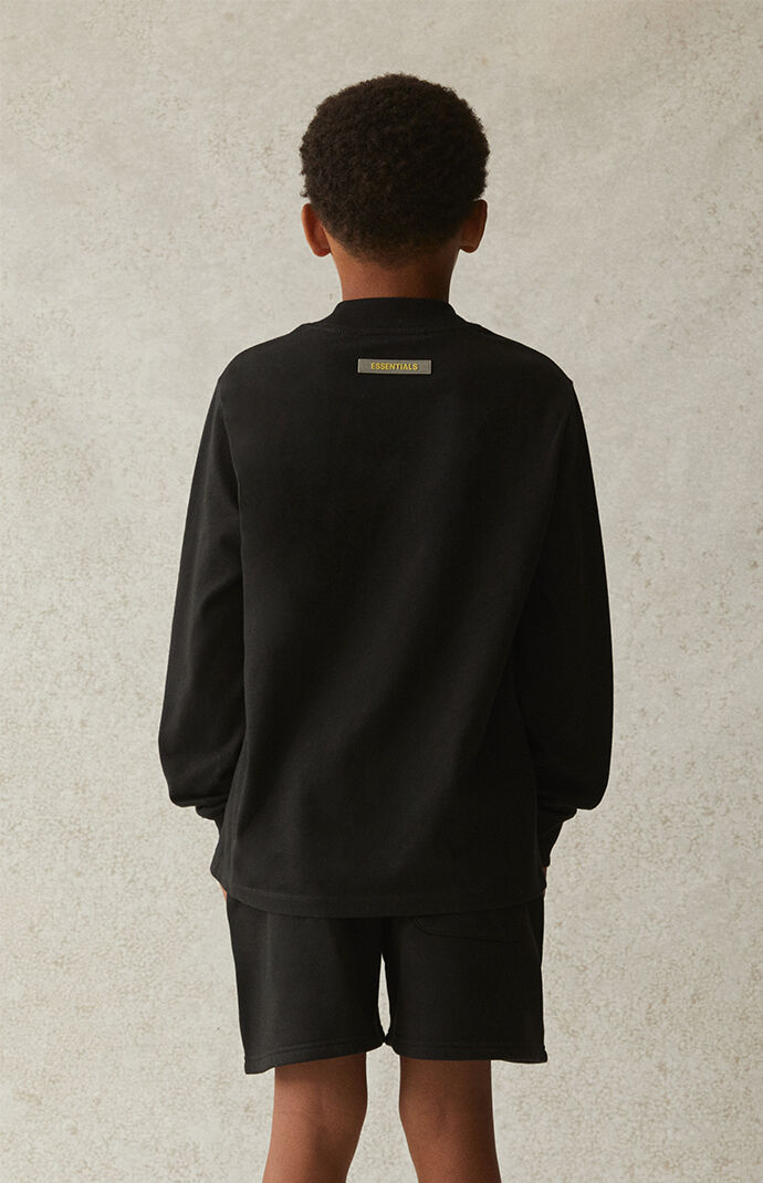 Essentials Black Long Sleeve T-Shirt