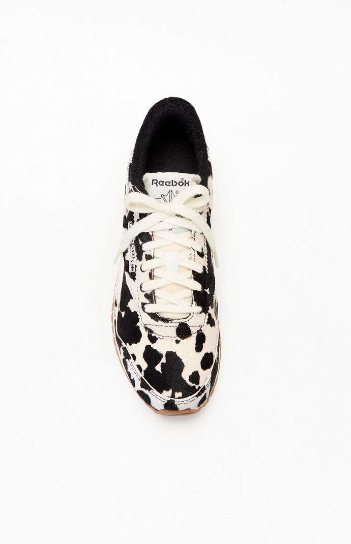 Reebok Women's Cow Print Classic AZ Sneakers