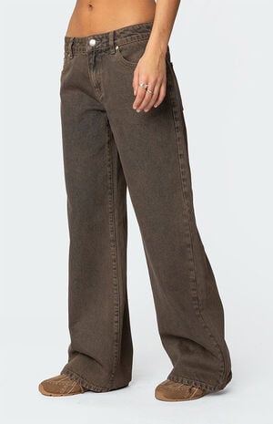 Zahra Mud Wash Low Rise Jeans image number 3