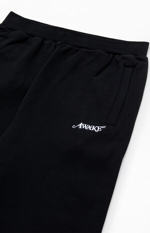 Black Classic Logo Sweatpants image number 3