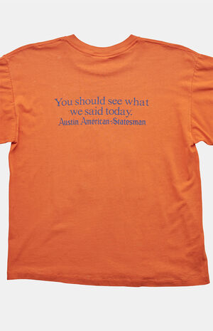 80s Austin Texas American Statesman Graphic T-Shirt image number 2