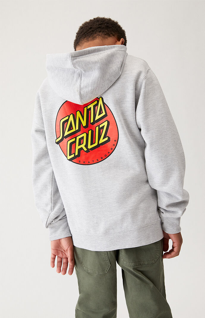Kids santa store cruz hoodie