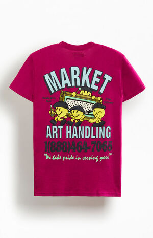 Smiley Art Handlers T-Shirt image number 1