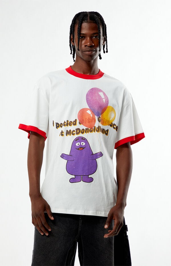 McDonaldland Party Grimace Ringer T-Shirt