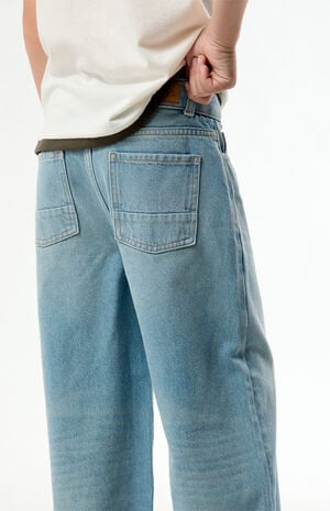 Light Blue Baggy Jeans image number 5