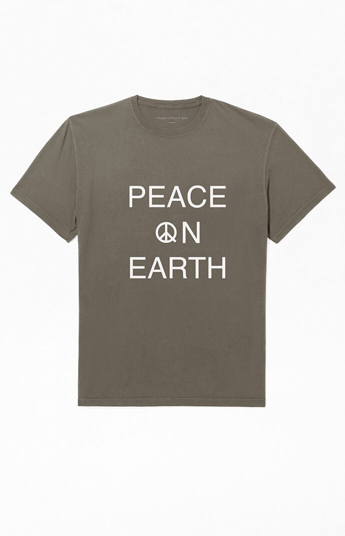 MUSEUM OF PEACE & QUIET Earth T-Shirt