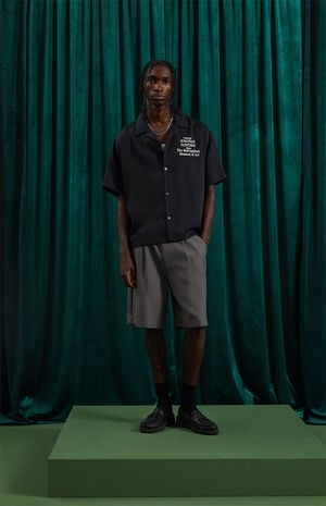 x Pacsun European Cropped Camp Shirt