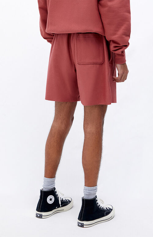 champion reverse weave cutoff sweat shorts