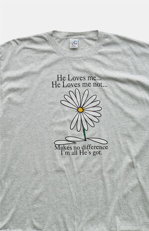 90s He Love's Me, I'm All He's Got Graphic T-Shirt image number 2