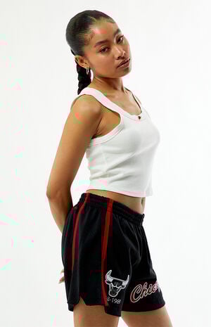 NBA Chicago Bulls Mesh Jump Basketball Shorts image number 3