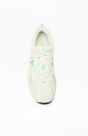 White & Green 530 Sneakers image number 5