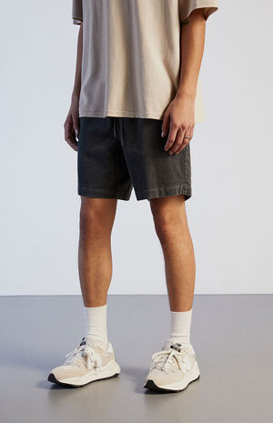 Green Corduroy Volley Shorts image number 3