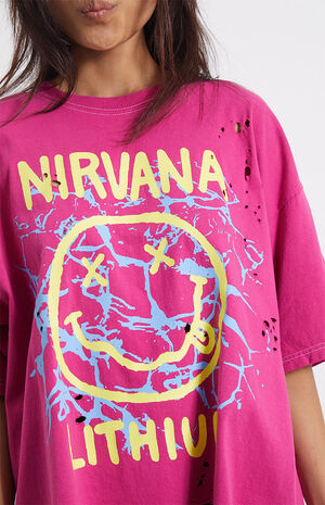 Nirvana Lithium Oversized T-Shirt image number 3