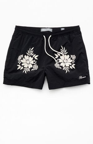 Dilated Applique 4.5" Swim Trunks