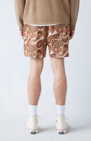 Paisley Tapestry Shorts image number 3