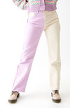 Wonder Two-Tone Dad Jeans Wonder Two-Tone Dad Jeans image number null
