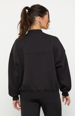 Active Black Modal Bomber Jacket image number 3