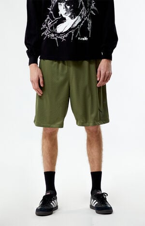 By PacSun Logo Mesh Shorts image number 2