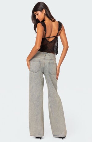 Jasmine Sheer Lace Top image number 4