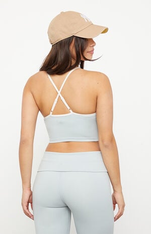 PAC WHISPER Active Charlie X-Back V-Neck Sports Bra image number 4