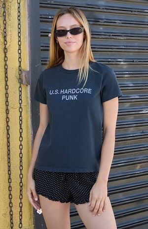 Chloe Hardcore Punk T-Shirt image number 1