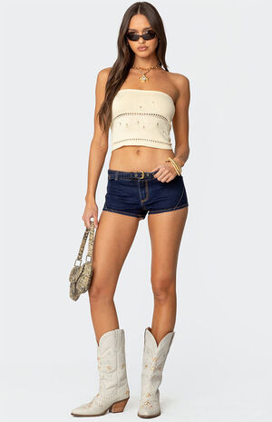 Belline Knit Strapless Top image number 2