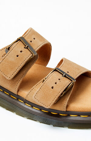 Josef Nubuck Leather Buckle Slide Sandals image number 7
