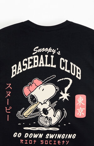 Snoopy's Baseball Club T-Shirt image number 4