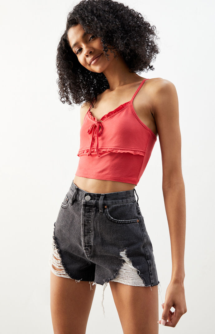 Alissa Ruffle Cami Top