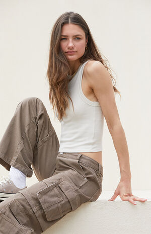 Classic Ribbed Tank Top image number 2