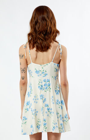 Tie Strap Mini Dress image number 3