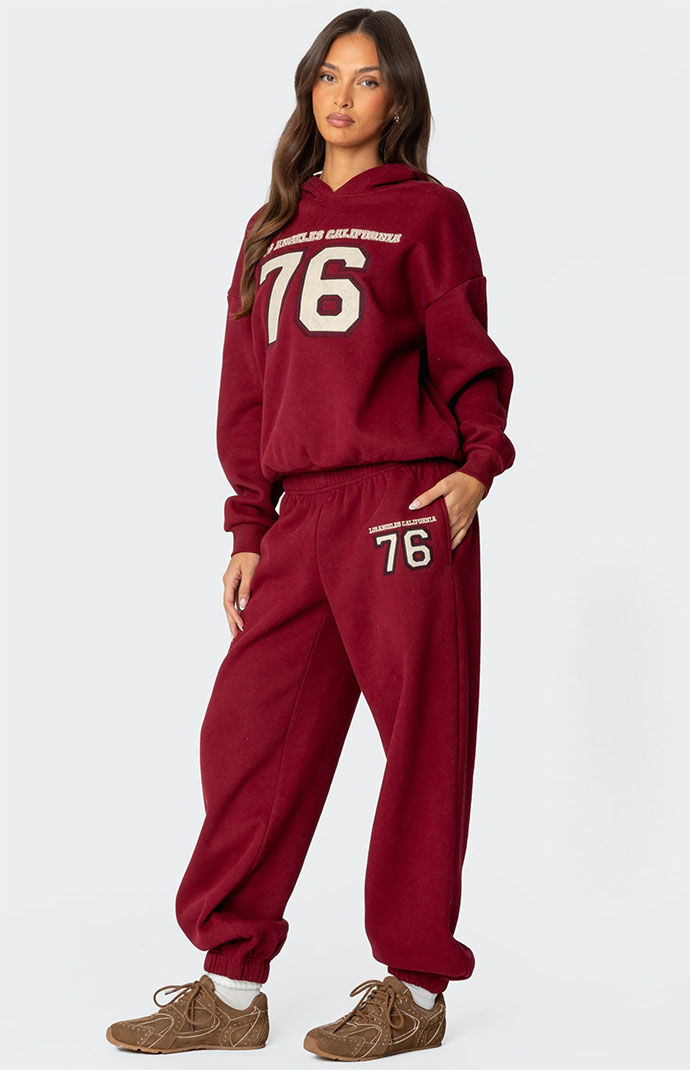 パンツ theredthread S burlesque print sweat Edikted Sasha Bow Detail Hoodie | PacSun