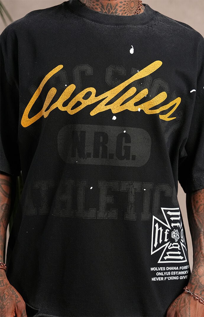 DARC SPORT ATHLETICS SSDDNFGU N.R.G. Grunge Raw Hem T-Shirt | Pacsun