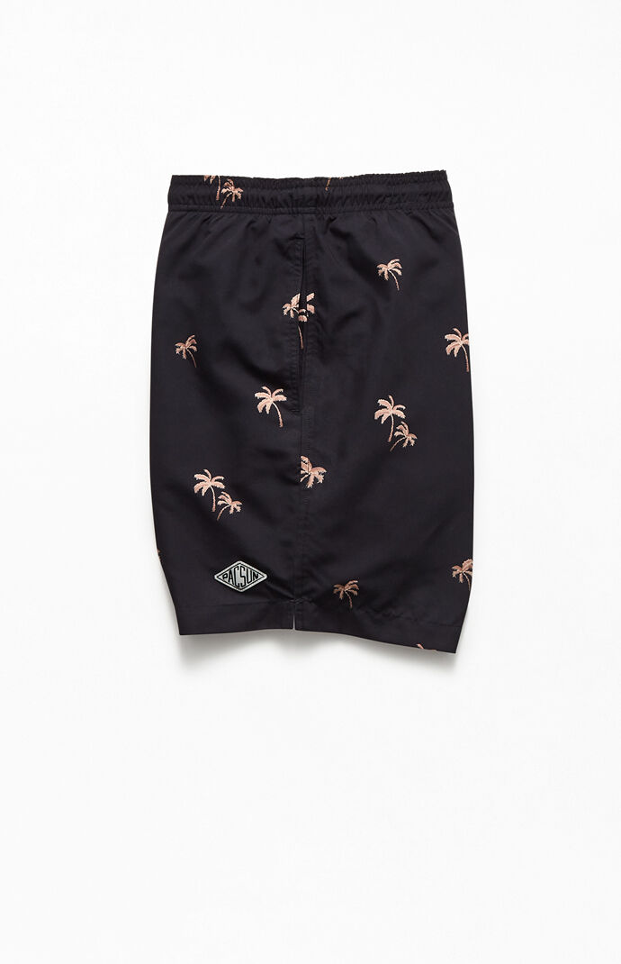 All Over Palms 17" Swim Trunks