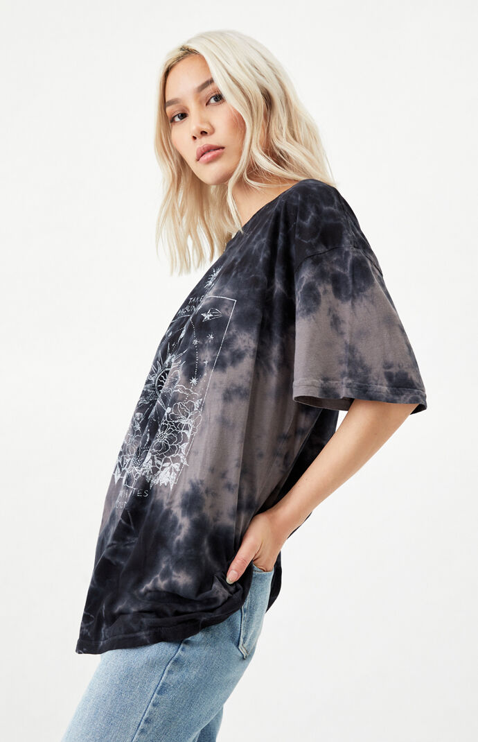 Tie-Dyed Sun & Spirit Oversized T-Shirt
