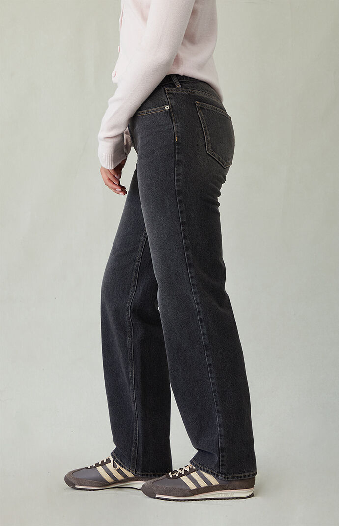 パンツ Gaintipdesign Straight Flare Black Denim Gaintipdesign Straight Flare Black Denim No Gain, No Style