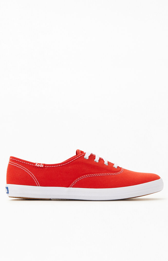 Women's Red Champion Sneakers