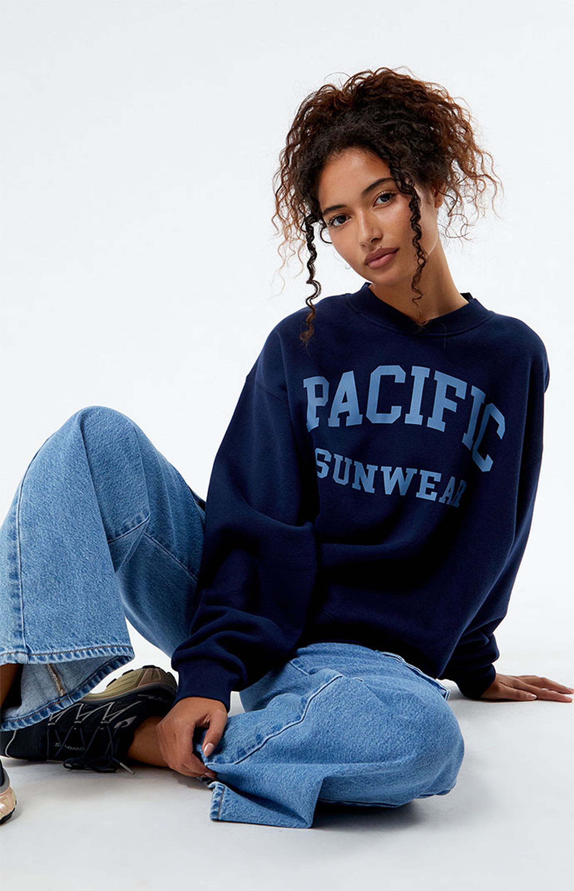 Desert Sun Puff Sleeve Sweatshirt