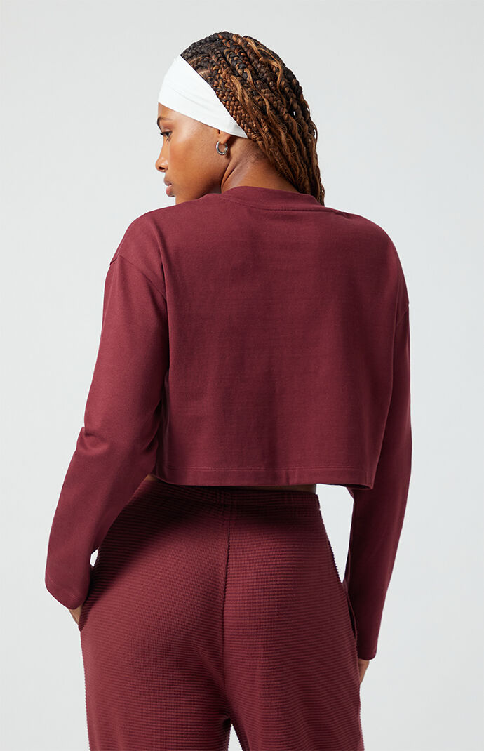 PAC 1980 Active Sedona Jersey A Team Long Sleeve Cropped T-Shirt