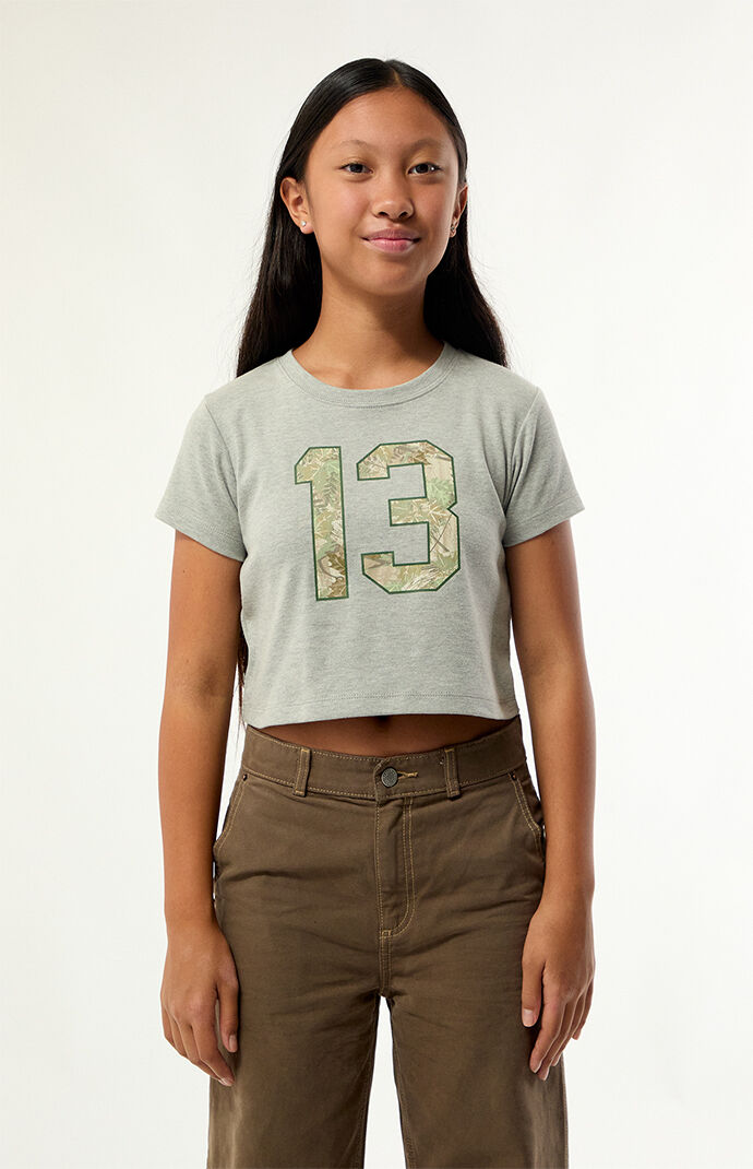 Pacsun Kids 13 Camo Skimmer T-Shirt
