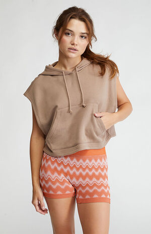 Active Cutoff Hoodie image number 1