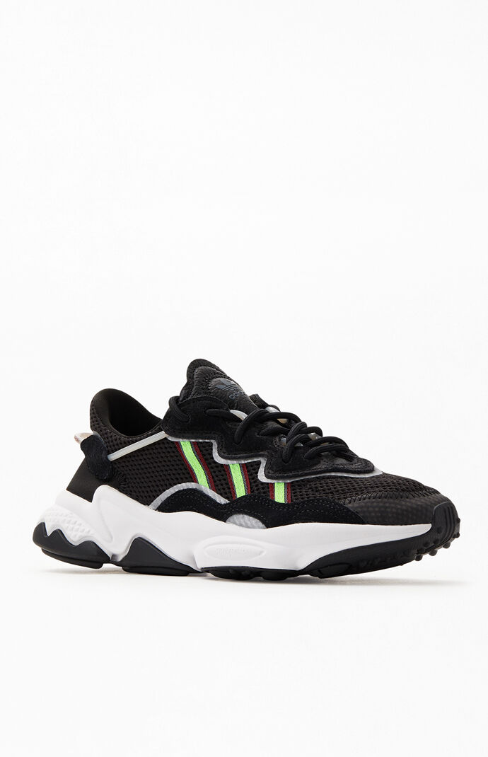 adidas ozweego black green
