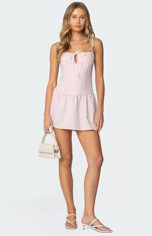 Cordelia Striped Mini Dress image number 1